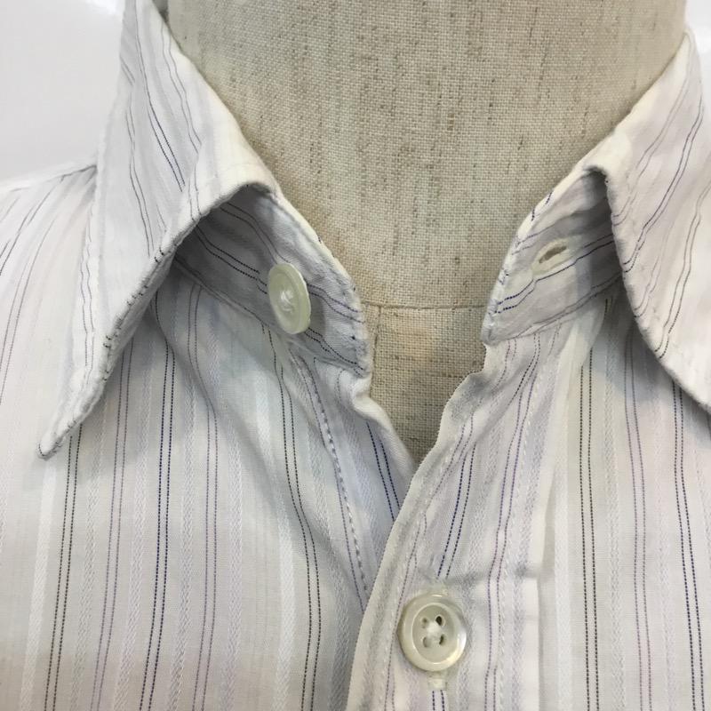 ジャーナルスタンダード JOURNAL STANDARD シャツ、ブラウス 七分丈シャツ M ストライプ メンズ USED 古着 中古 10021991