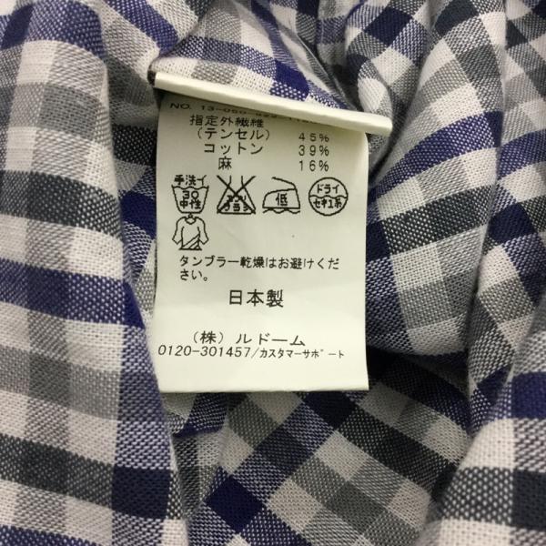 プレッジ Pledge シャツ、ブラウス チェックシャツ チェック メンズ USED 古着 中古 10021994