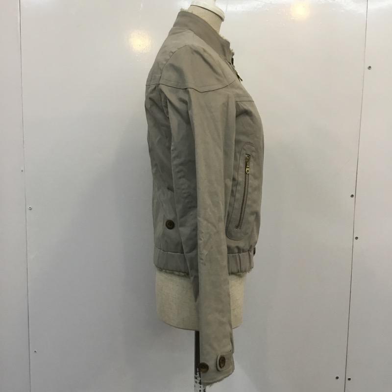 ユナイテッドバンブー united bamboo ジャケット、上着 裏地ボア ZIPアップ ジャケット 無地 灰 / グレー / レディース USED 古着 中古 10022055