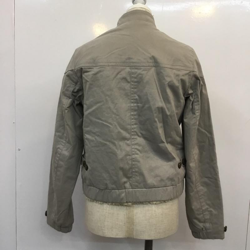 ユナイテッドバンブー united bamboo ジャケット、上着 裏地ボア ZIPアップ ジャケット 無地 灰 / グレー / レディース USED 古着 中古 10022055