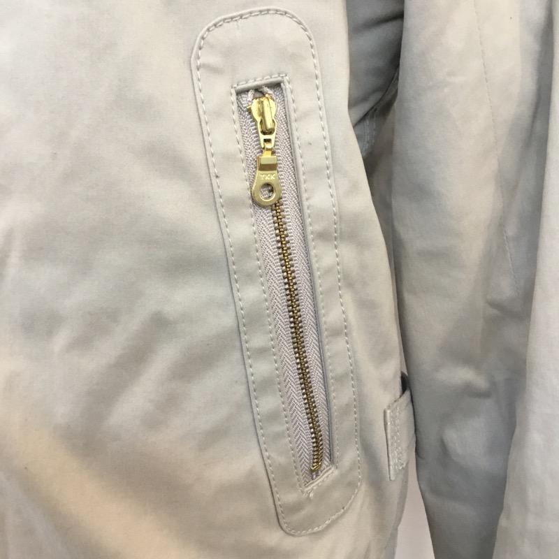ユナイテッドバンブー united bamboo ジャケット、上着 裏地ボア ZIPアップ ジャケット 無地 灰 / グレー / レディース USED 古着 中古 10022055