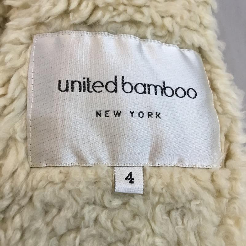 ユナイテッドバンブー united bamboo ジャケット、上着 裏地ボア ZIPアップ ジャケット 無地 灰 / グレー / レディース USED 古着 中古 10022055