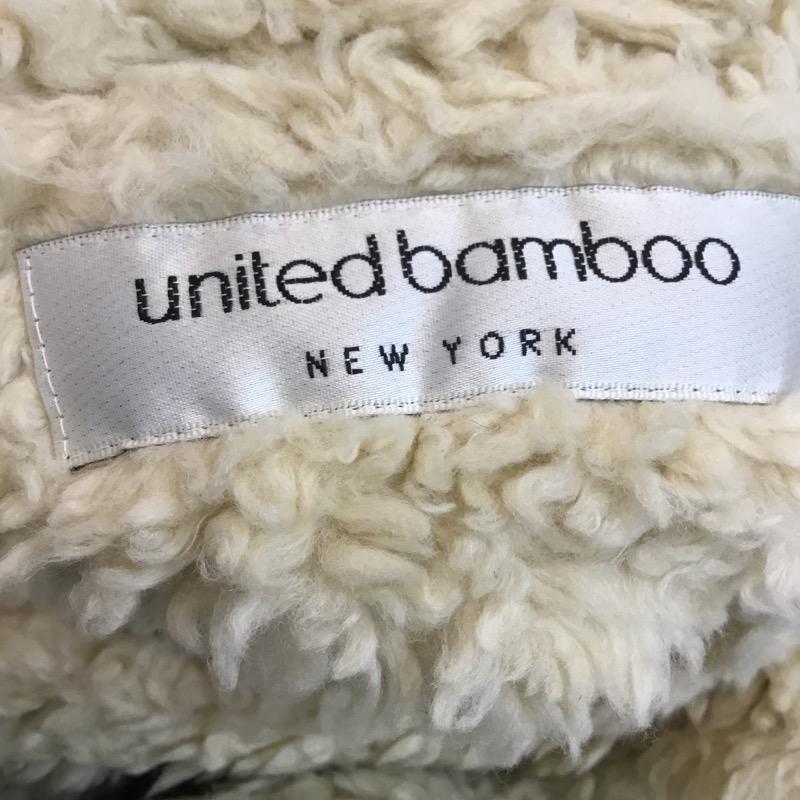 ユナイテッドバンブー united bamboo ジャケット、上着 裏地ボア ZIPアップ ジャケット 無地 灰 / グレー / レディース USED 古着 中古 10022055