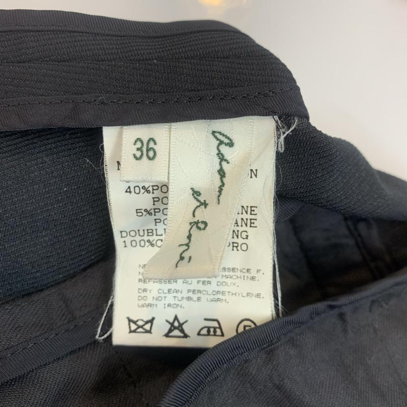 アダムエロペ ADAM ET ROPE' ジャケット、上着 テーラードジャケット 36 無地 黒 / ブラック / レディース USED 古着 中古 10022061
