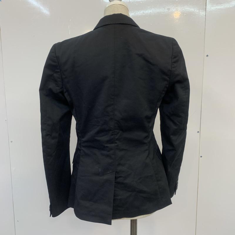 アダムエロペ ADAM ET ROPE' ジャケット、上着 テーラードジャケット 36 無地 黒 / ブラック / レディース USED 古着 中古 10022061