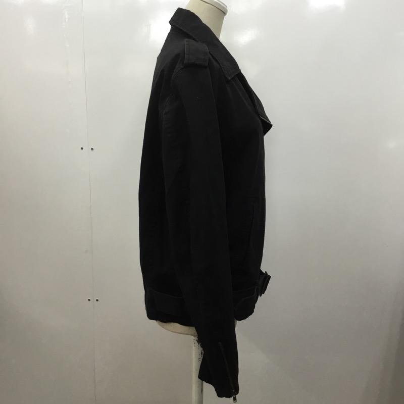 イーハイフンワールドギャラリー E hyphen world gallery ジャケット、上着 ジャケット アウター FREE 無地 黒 / ブラック / レディース USED 古着 中古 10022067