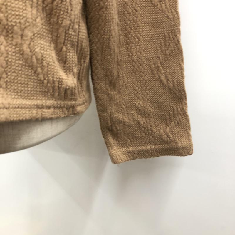 マジェスティックレゴン MAJESTIC LEGON カットソー  襟付き長袖カットソー FREE 茶 / ブラウン /  レディース USED 古着 中古 10022100