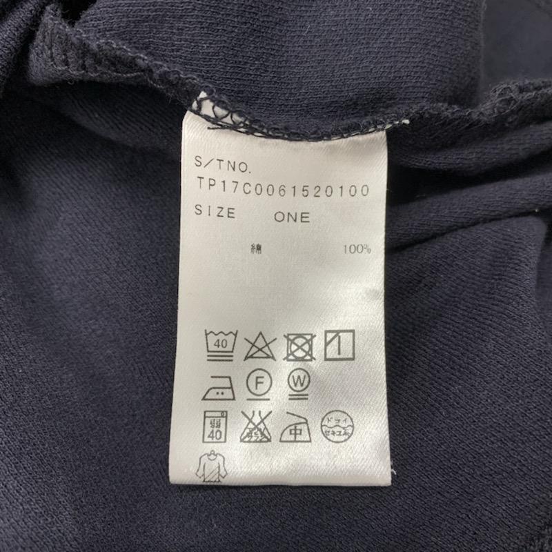 チャオパニックティピー CIAOPANIC TYPY カットソー 七分袖 七分袖カットソー 無地 FREE 無地 紺 / ネイビー / レディース USED 古着 中古 10022142