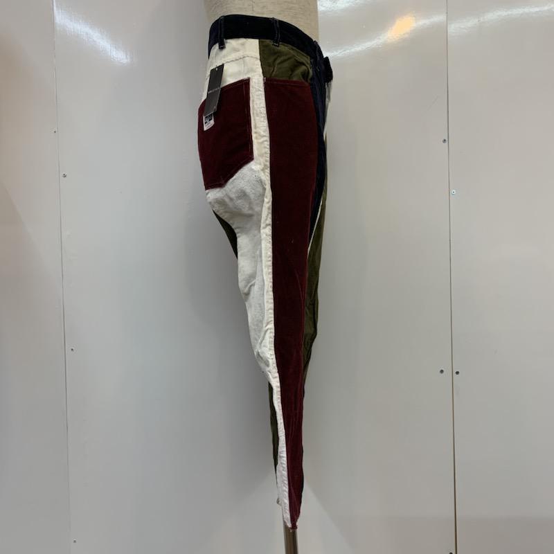エーアイイー AIE パンツ ワークパンツ、ペインターパンツ コーデュロイ 無地 30 無地 白 / ホワイト / X 紺 / ネイビー / X カーキ / カーキ / X えんじ / ワインレッド / メンズ USED 古着 中古 10022150