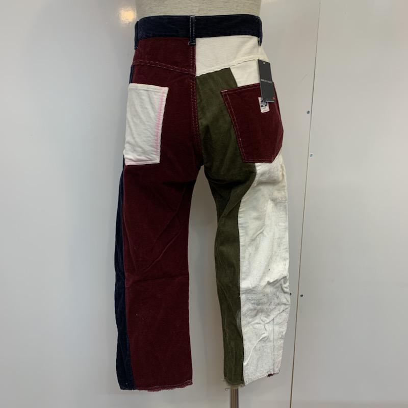 エーアイイー AIE パンツ ワークパンツ、ペインターパンツ コーデュロイ 無地 30 無地 白 / ホワイト / X 紺 / ネイビー / X カーキ / カーキ / X えんじ / ワインレッド / メンズ USED 古着 中古 10022150