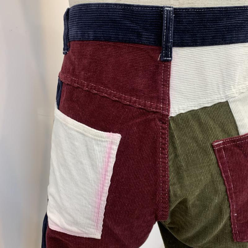 エーアイイー AIE パンツ ワークパンツ、ペインターパンツ コーデュロイ 無地 30 無地 白 / ホワイト / X 紺 / ネイビー / X カーキ / カーキ / X えんじ / ワインレッド / メンズ USED 古着 中古 10022150