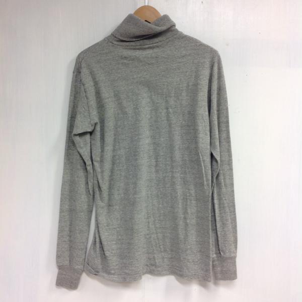 エヌ・エス・シー・オー NSCO カットソー タートルネック 0 無地 灰 / グレー / メンズ USED 古着 中古 10022152