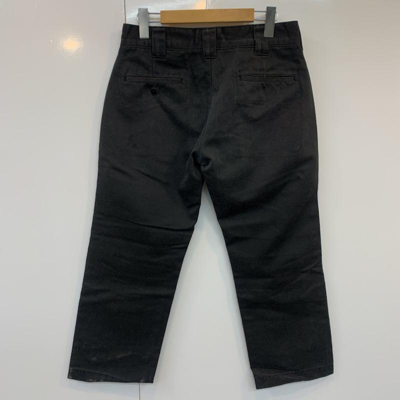 ディッキーズ Dickies パンツ ワークパンツ、ペインターパンツ 無地 無地 黒 / ブラック / メンズ USED 古着 中古 10022160