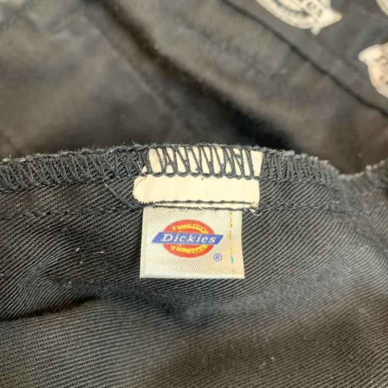 ディッキーズ Dickies パンツ ワークパンツ、ペインターパンツ 無地 無地 黒 / ブラック / メンズ USED 古着 中古 10022160