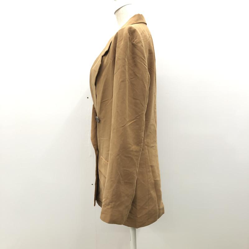 リエンダ rienda ジャケット、上着 ジャケット S 無地 茶 / ブラウン / レディース USED 古着 中古 10022309