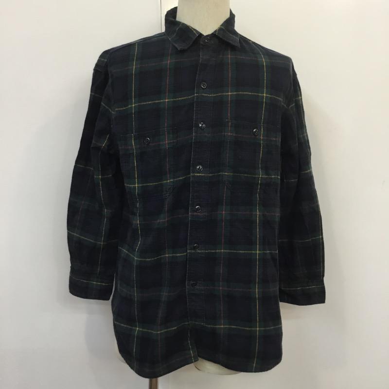 ジャーナルスタンダード JOURNAL STANDARD シャツ、ブラウス チェックシャツ FREE チェック 緑 / グリーン / メンズ USED 古着 中古 10022355