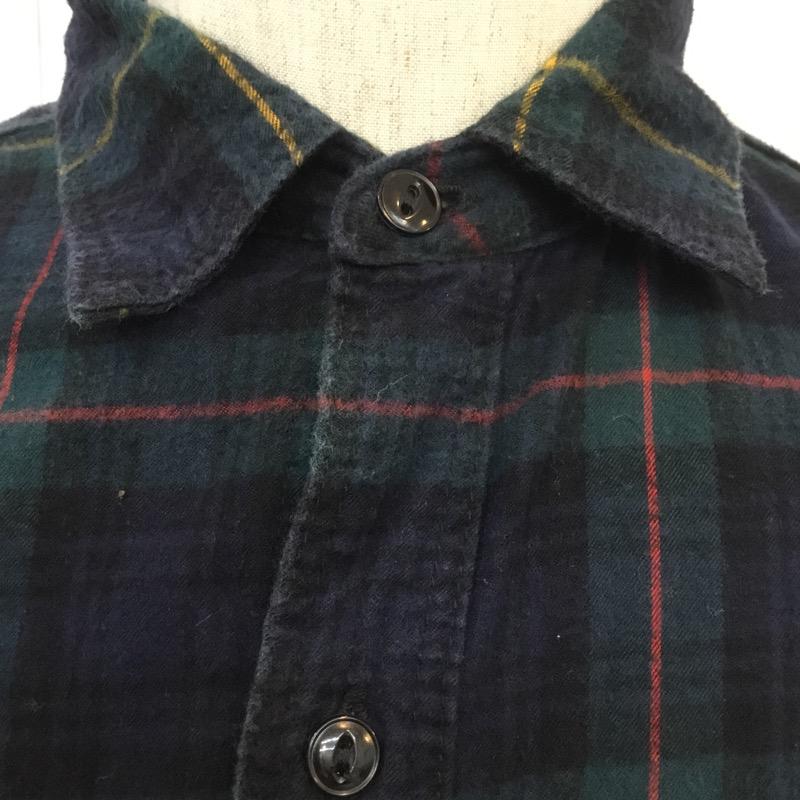 ジャーナルスタンダード JOURNAL STANDARD シャツ、ブラウス チェックシャツ FREE チェック 緑 / グリーン / メンズ USED 古着 中古 10022355