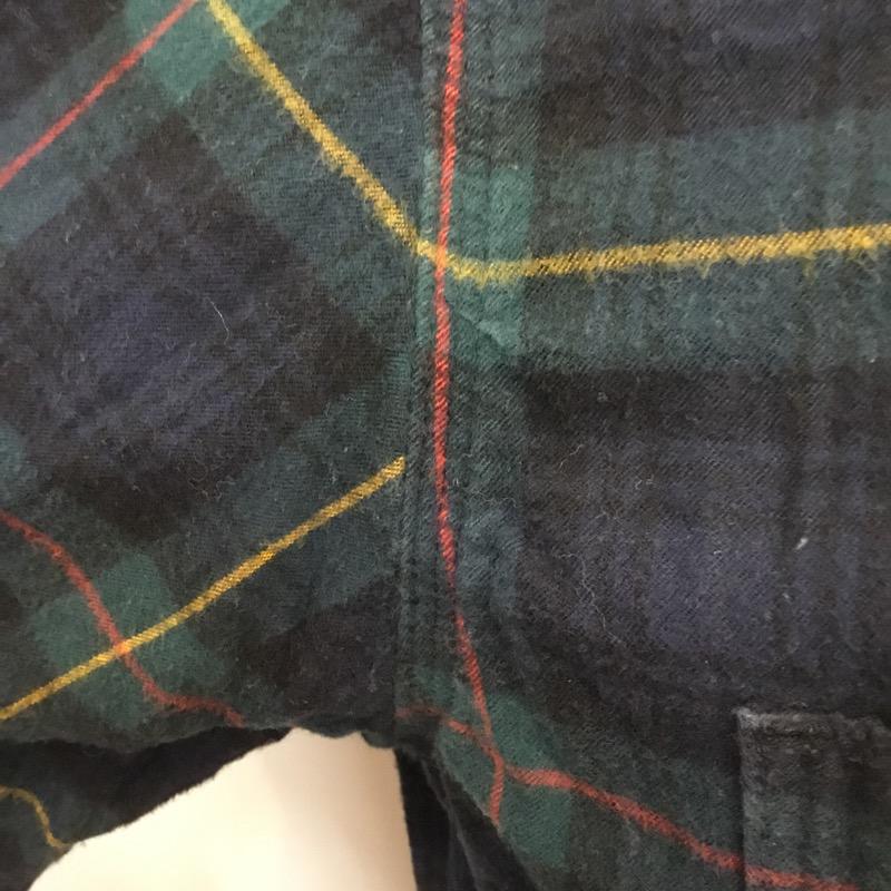 ジャーナルスタンダード JOURNAL STANDARD シャツ、ブラウス チェックシャツ FREE チェック 緑 / グリーン / メンズ USED 古着 中古 10022355