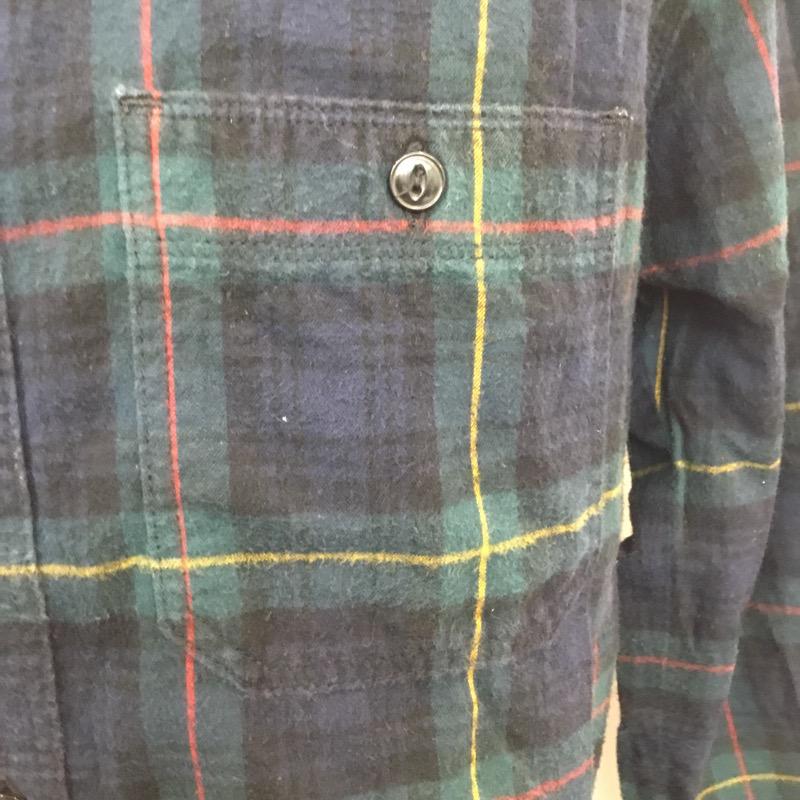 ジャーナルスタンダード JOURNAL STANDARD シャツ、ブラウス チェックシャツ FREE チェック 緑 / グリーン / メンズ USED 古着 中古 10022355