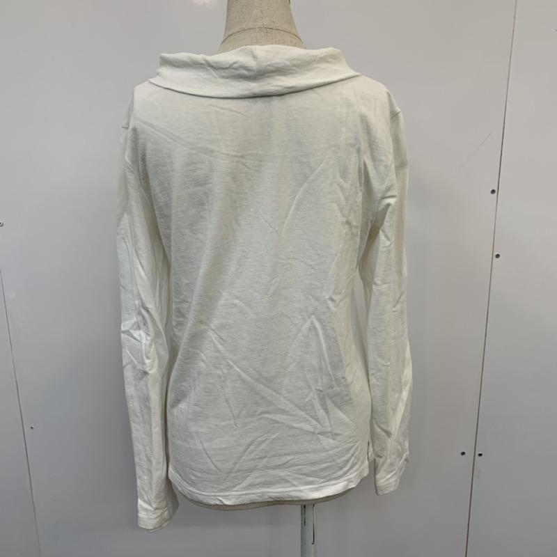 イエナスローブ IENA SLOBE カットソー 長袖 無地 無地 白 / ホワイト /  レディース USED 古着 中古 10022419