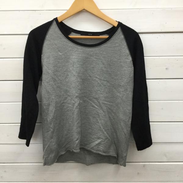 エーケーエム AKM Tシャツ ロンT 長袖カットソー S 無地 レディース USED 古着 中古 10022437
