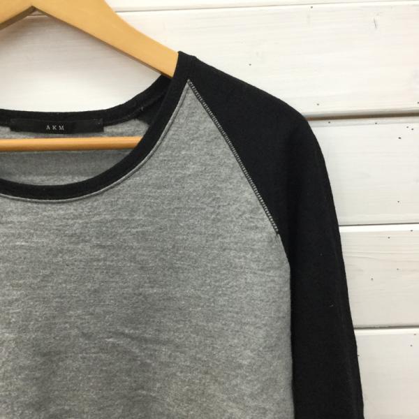 エーケーエム AKM Tシャツ ロンT 長袖カットソー S 無地 レディース USED 古着 中古 10022437