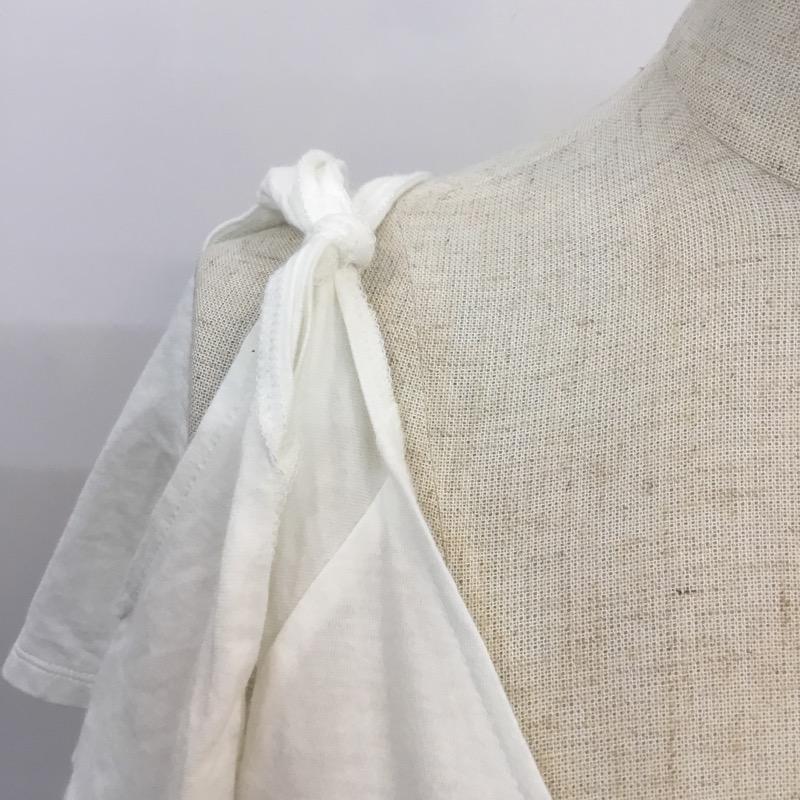 バナーバレット BANNER BARRETT カットソー  半袖カットソー 38 無地 白 / ホワイト /  レディース USED 古着 中古 10022500