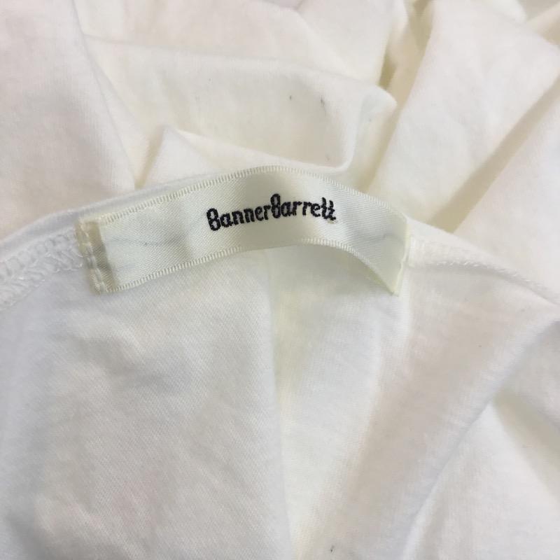 バナーバレット BANNER BARRETT カットソー  半袖カットソー 38 無地 白 / ホワイト /  レディース USED 古着 中古 10022500