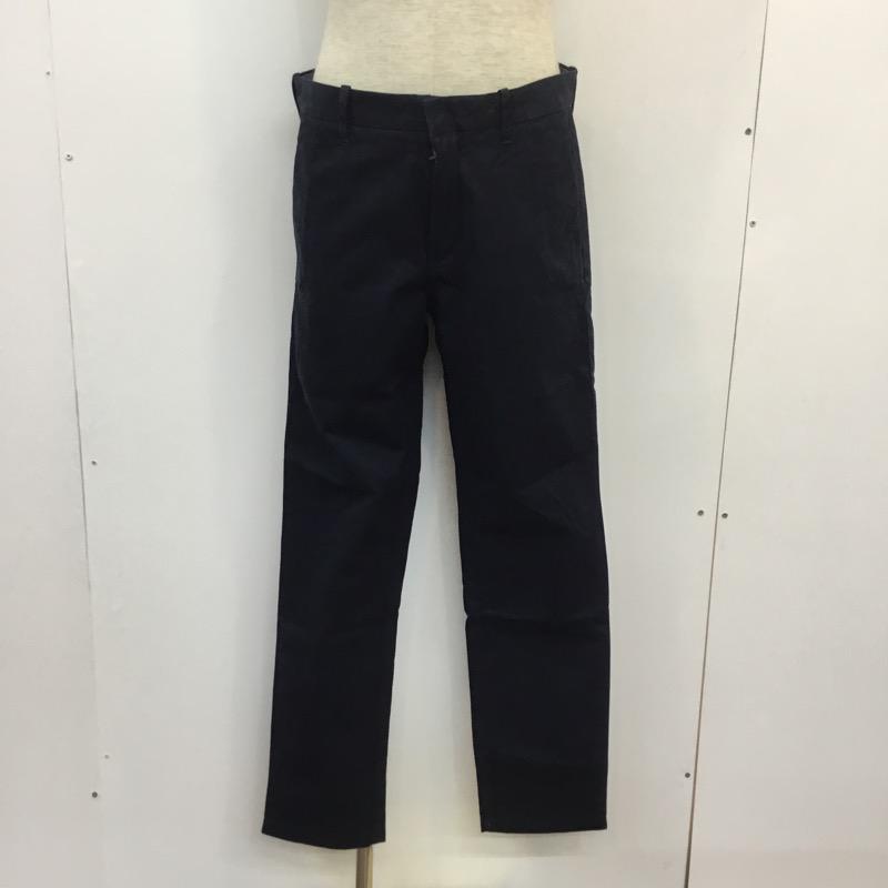 アウターノーン OUTERKNOWN パンツ チノパン 無地 32 無地 紺 / ネイビー / メンズ USED 古着 中古 10022523