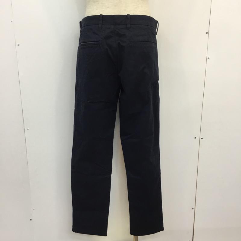 アウターノーン OUTERKNOWN パンツ チノパン 無地 32 無地 紺 / ネイビー / メンズ USED 古着 中古 10022523