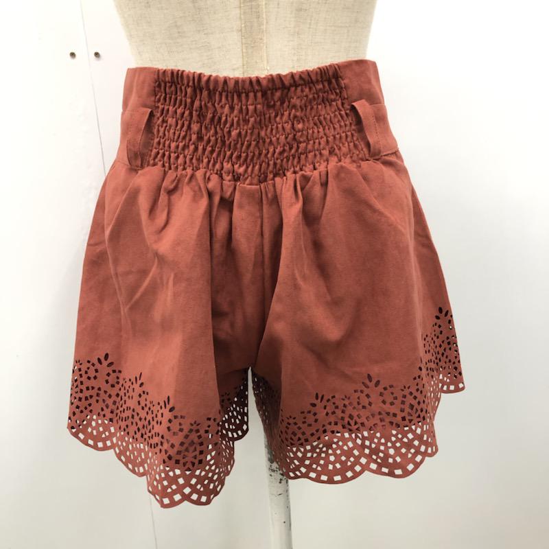 ヘザー Heather パンツ キュロット ショートパンツ 茶 / ブラウン / レディース USED 古着 中古 10022542