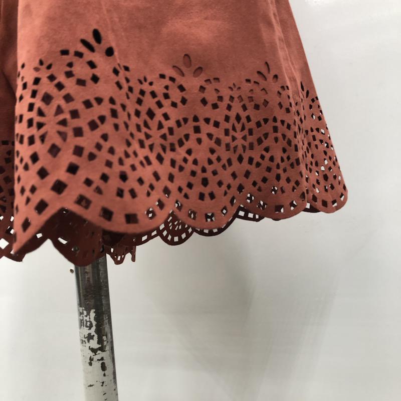 ヘザー Heather パンツ キュロット ショートパンツ 茶 / ブラウン / レディース USED 古着 中古 10022542