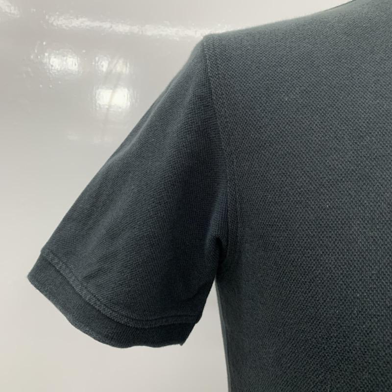 グリーンレーベルリラクシング green label relaxing ポロシャツ 半袖 無地 S 無地 黒 / ブラック / メンズ USED 古着 中古 10022571