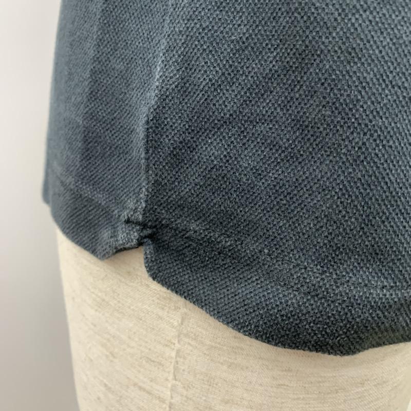 グリーンレーベルリラクシング green label relaxing ポロシャツ 半袖 無地 S 無地 黒 / ブラック / メンズ USED 古着 中古 10022571