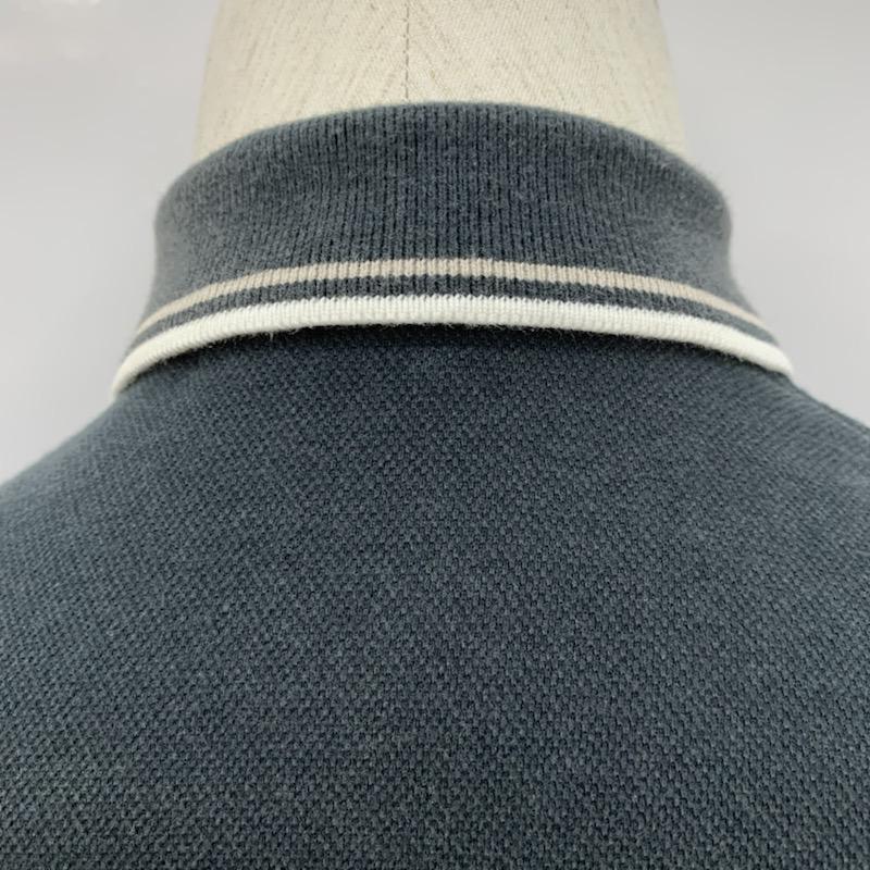 グリーンレーベルリラクシング green label relaxing ポロシャツ 半袖 無地 S 無地 黒 / ブラック / メンズ USED 古着 中古 10022571