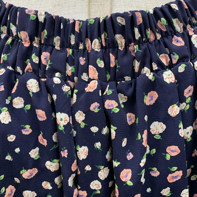 マジェスティックレゴン MAJESTIC LEGON パンツ キュロット 花柄 花柄 紺 / ネイビー / X 桃 / ピンク / X 白 / ホワイト / レディース USED 古着 中古 10022607