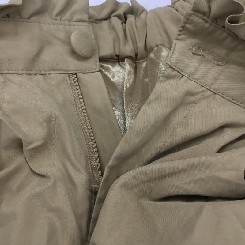 イング INGNI パンツ ショートパンツ ショーパン M 無地 ベージュ / ベージュ / レディース USED 古着 中古 10022628