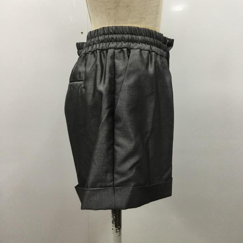 ジーナシス JEANASIS パンツ ショートパンツ 無地 FREE 無地 灰 / グレー / レディース USED 古着 中古 10022716