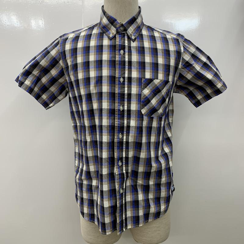 ビームス ハート BEAMS HEART シャツ、ブラウス 半袖シャツ チェック S チェック メンズ USED 古着 中古 10022790