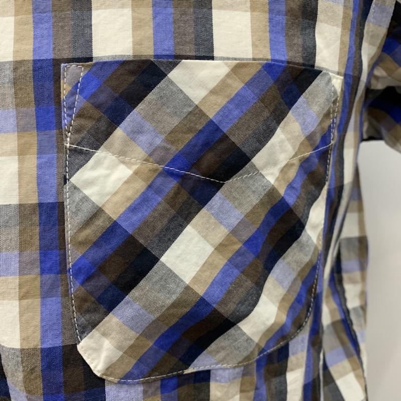 ビームス ハート BEAMS HEART シャツ、ブラウス 半袖シャツ チェック S チェック メンズ USED 古着 中古 10022790