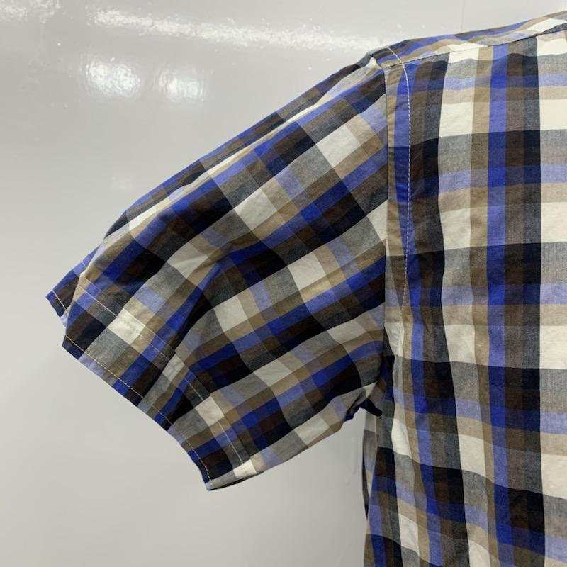 ビームス ハート BEAMS HEART シャツ、ブラウス 半袖シャツ チェック S チェック メンズ USED 古着 中古 10022790