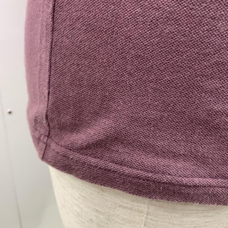 フリークスストア FREAK'S STORE ポロシャツ 半袖 無地 ワンポイント M 無地 X ワンポイント 紫 / パープル / メンズ USED 古着 中古 10022815