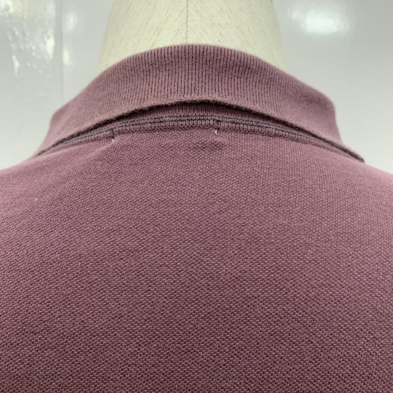フリークスストア FREAK'S STORE ポロシャツ 半袖 無地 ワンポイント M 無地 X ワンポイント 紫 / パープル / メンズ USED 古着 中古 10022815