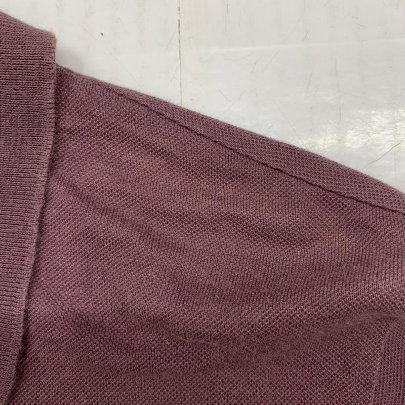 フリークスストア FREAK'S STORE ポロシャツ 半袖 無地 ワンポイント M 無地 X ワンポイント 紫 / パープル / メンズ USED 古着 中古 10022815