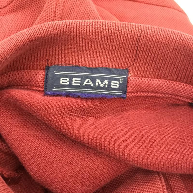 ビームス BEAMS ポロシャツ ポロシャツ 半袖 L 無地 メンズ USED 古着 中古 10022816