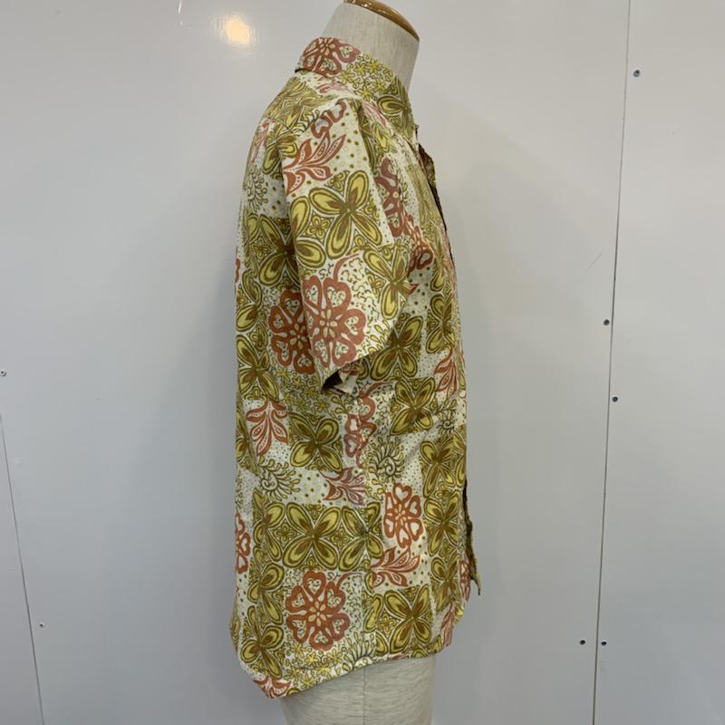 アーバンリサーチ URBAN RESEARCH シャツ、ブラウス 半袖 カジュアルシャツ 花柄 38 花柄 ベージュ / ベージュ / X 桃 / ピンク / X マスタード / マスタード / X アイボリー / アイボリー / メンズ USED 古着 中古 10022834
