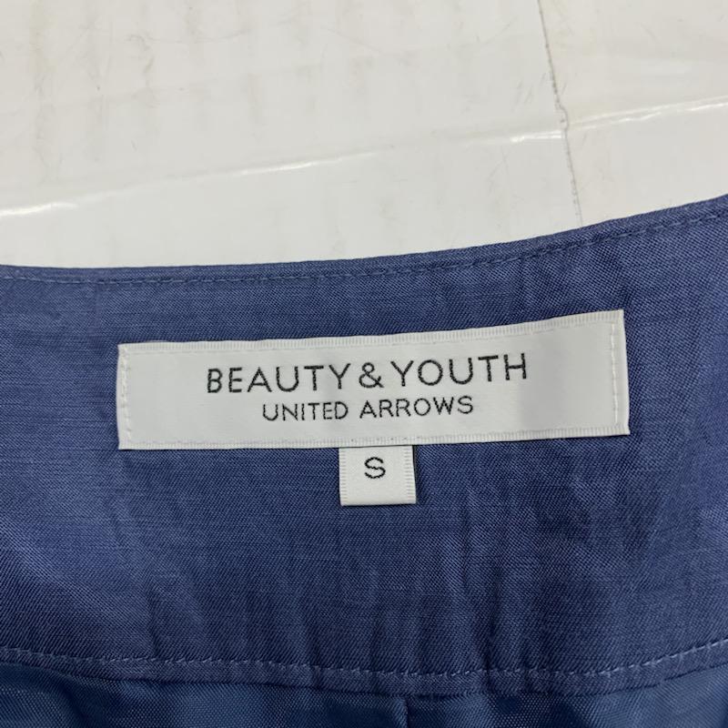 ビューティアンドユース BEAUTY&YOUTH パンツ キュロット キュロットスカート ショーツ S 無地 水色 / ライトブルー / レディース USED 古着 中古 10022919
