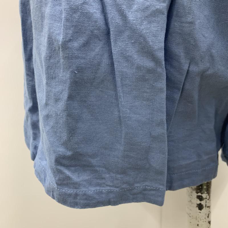 ローリーズファーム LOWRYS FARM パンツ ショートパンツ ショーツ 短パン 無地 M 無地 水色 / ライトブルー / レディース USED 古着 中古 10022946