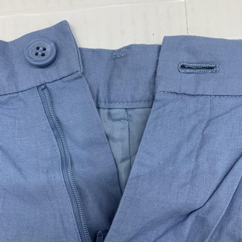 ローリーズファーム LOWRYS FARM パンツ ショートパンツ ショーツ 短パン 無地 M 無地 水色 / ライトブルー / レディース USED 古着 中古 10022946