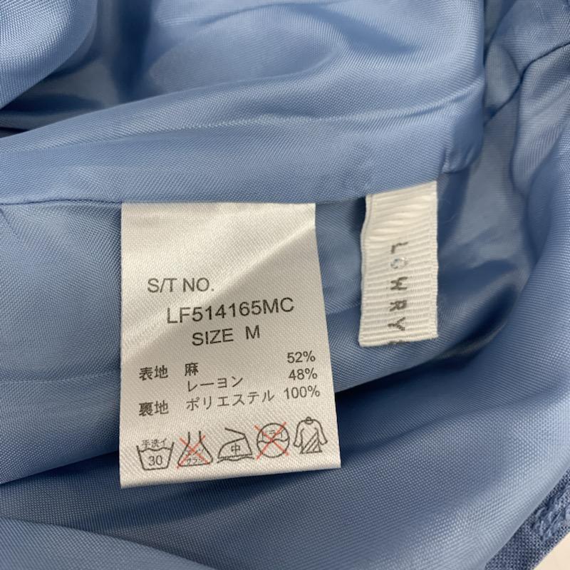 ローリーズファーム LOWRYS FARM パンツ ショートパンツ ショーツ 短パン 無地 M 無地 水色 / ライトブルー / レディース USED 古着 中古 10022946